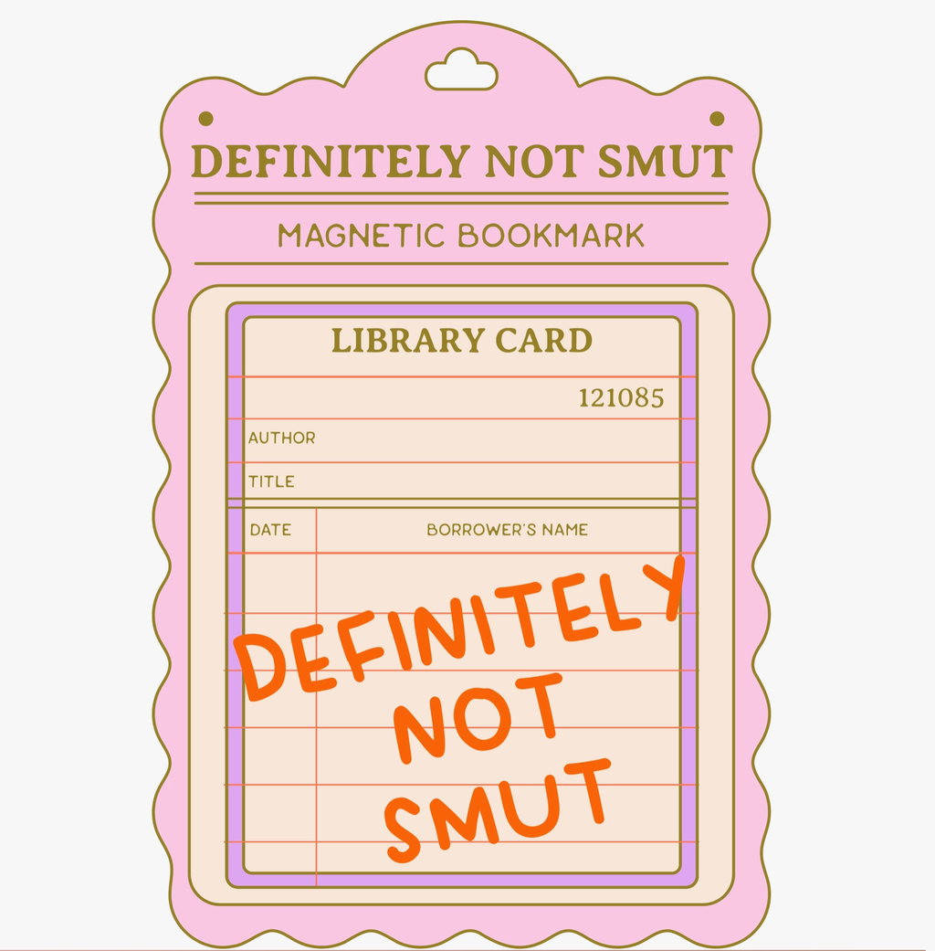 DEFINITELY NOT SMUT MAGNETIC BOOKMARK (booktok, romantasy)