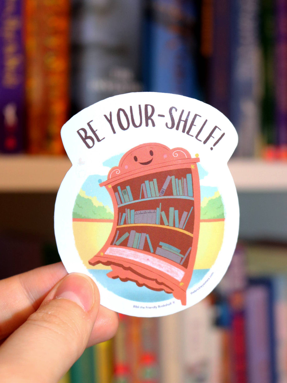 "Be Your-Shelf®" Sticker