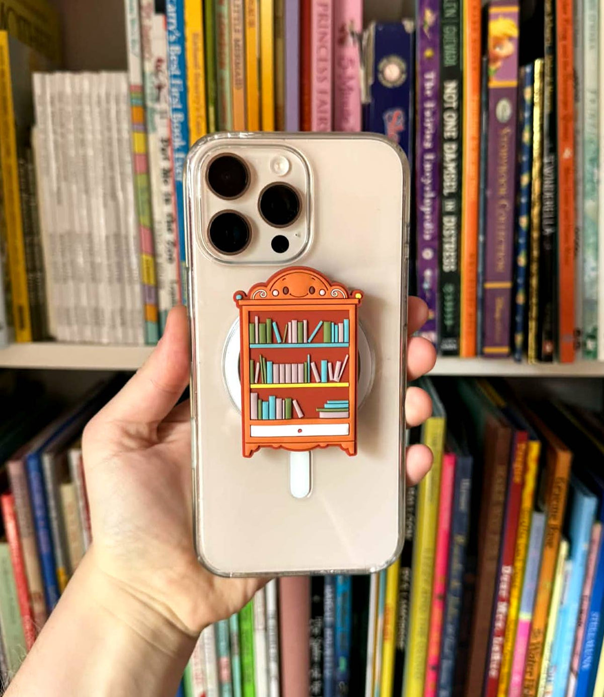 Bibli the Friendly Bookshelf® Phone & E-Reader Grip